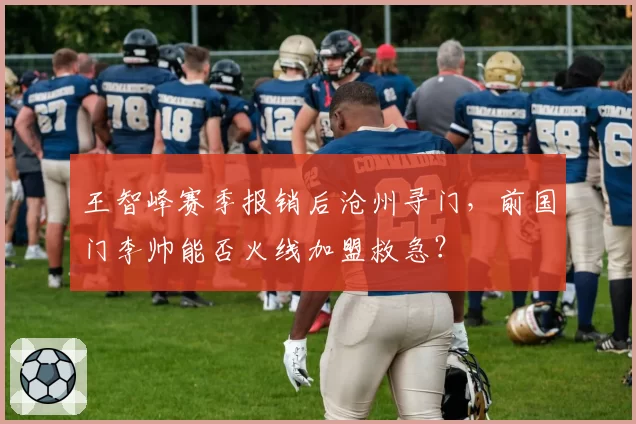 王智峰赛季报销后沧州寻门,前国门李帅能否火线加盟救急?